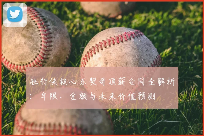独行侠核心东契奇顶薪合同全解析:年限、金额与未来价值预测